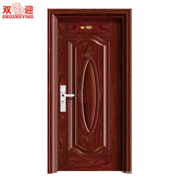 China Factory Photos Single Steel Security Door Design